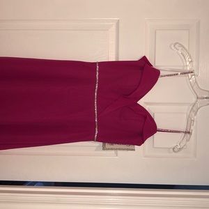 Beautiful Women’s magenta Dress